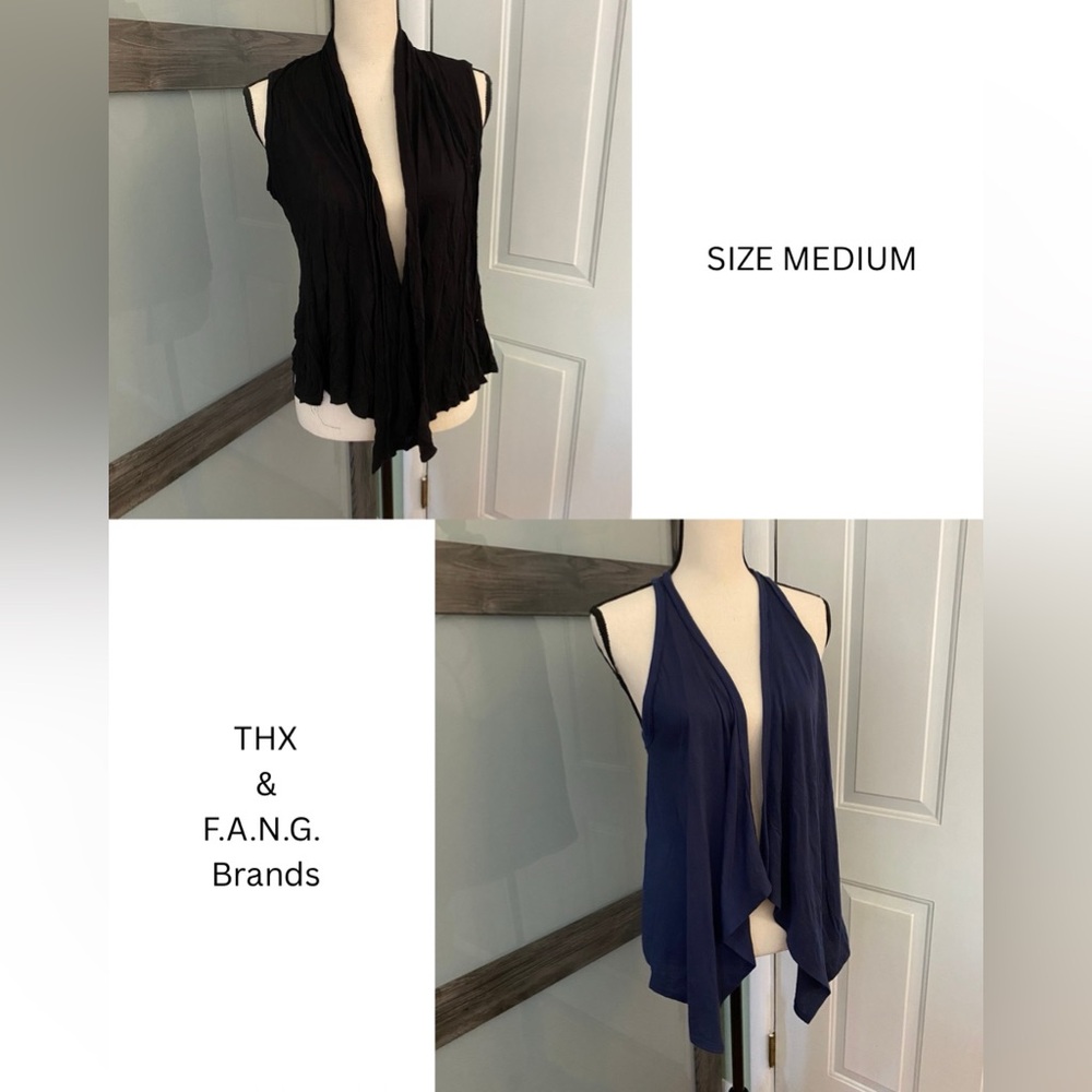THX & FANG cardigan vest bundle